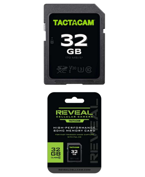Tactacam Reveal 32GB SD Card
